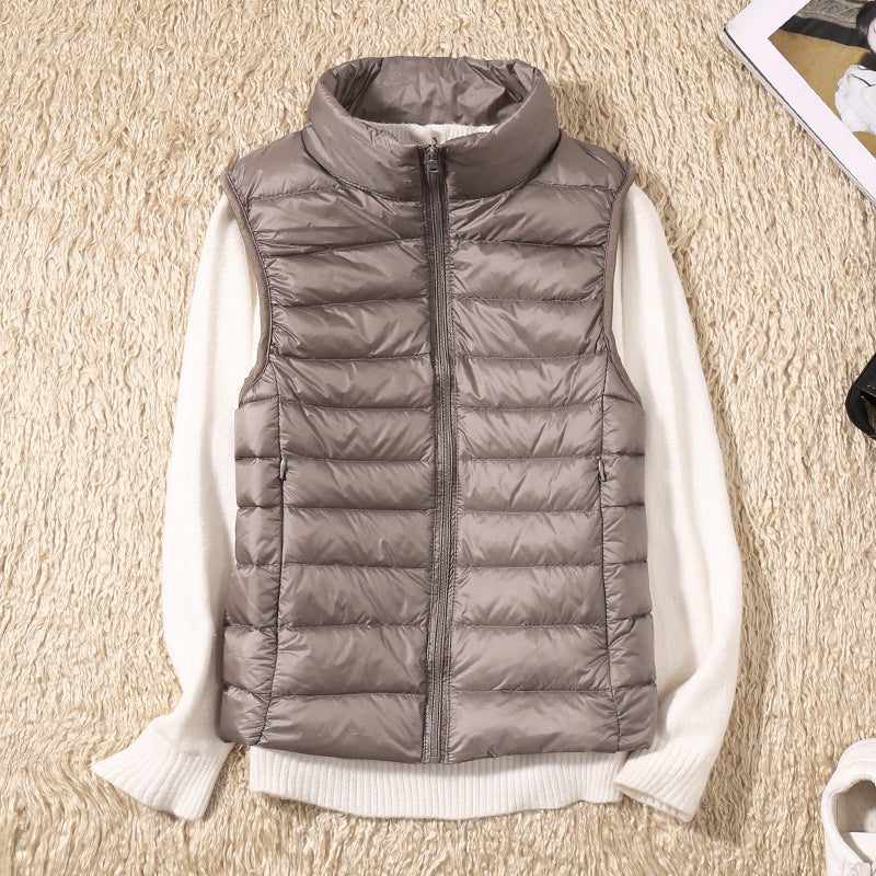 Women's Padded Gilet khaki
