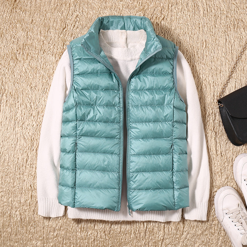 Women's Padded Gilet light green