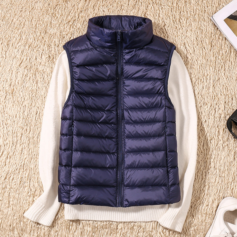 Women's Padded Gilet navy