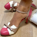 Women's Pointed Toe Court High Heels pink