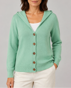Women's Soft Knit Button Up Relaxed Fit Cardigan