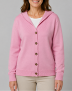 Women's Soft Knit Button Up Relaxed Fit Cardigan