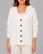 Women's Soft Knit Button Up Relaxed Fit Cardigan