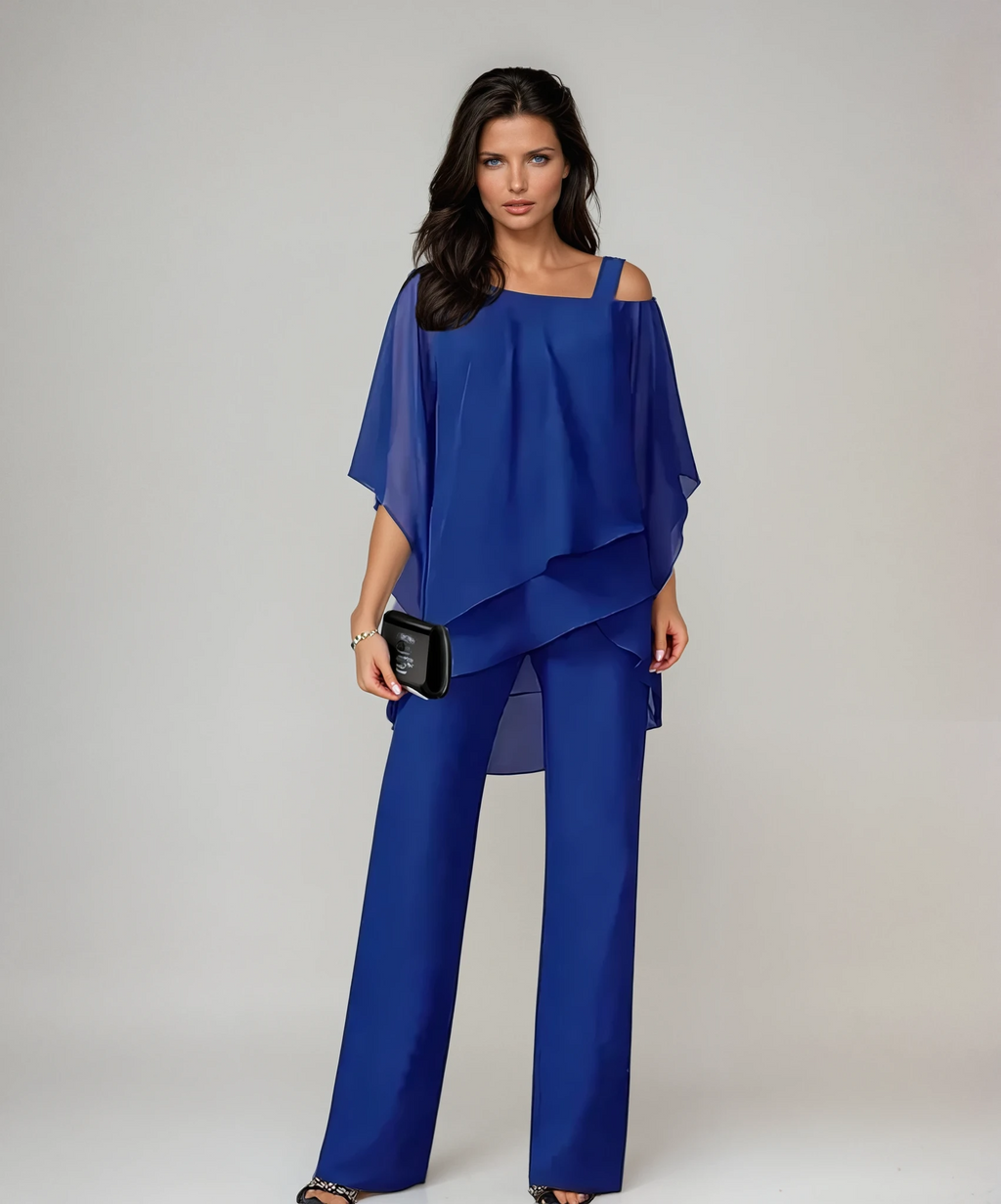 Women's Matching Two Piece Layered Set