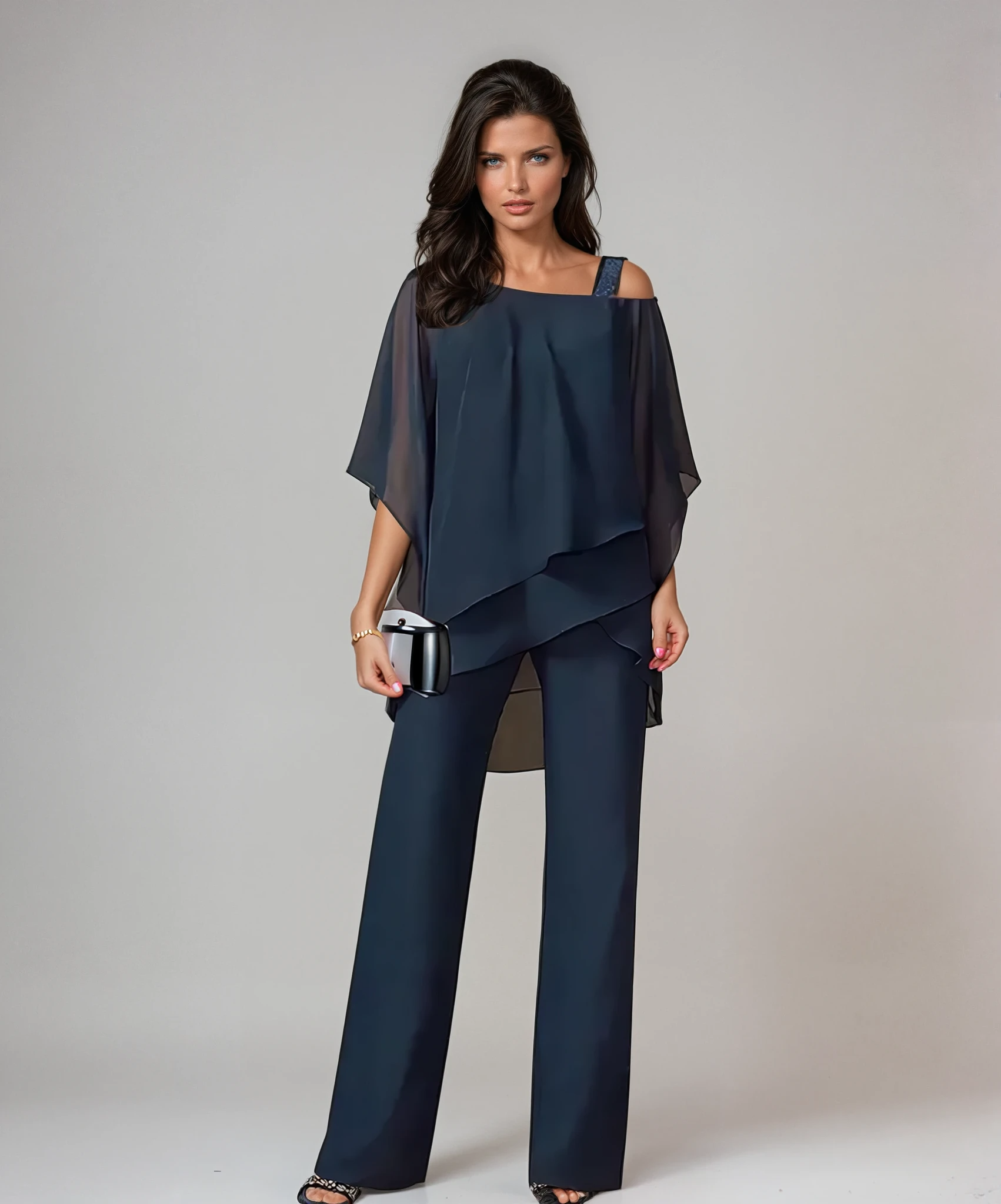 Women's Matching Two Piece Layered Set
