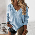 Women's V-Neck Sweater 1