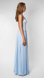 Women's Lace Maxi Dress | Corset Bodice Wedding Guest Party Dress