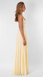 Women's Lace Maxi Dress | Corset Bodice Wedding Guest Party Dress