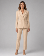 Women's Trouser Suit | Tailored Two Piece Blazer & Trousers Set