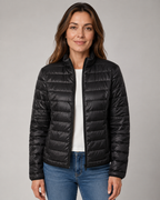 Women's Transitional Puffer Jacket | Lightweight Padded Zip Up