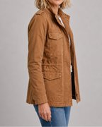 Women's Lightweight Zip Up Utility Jacket