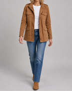 Women's Lightweight Zip Up Utility Jacket