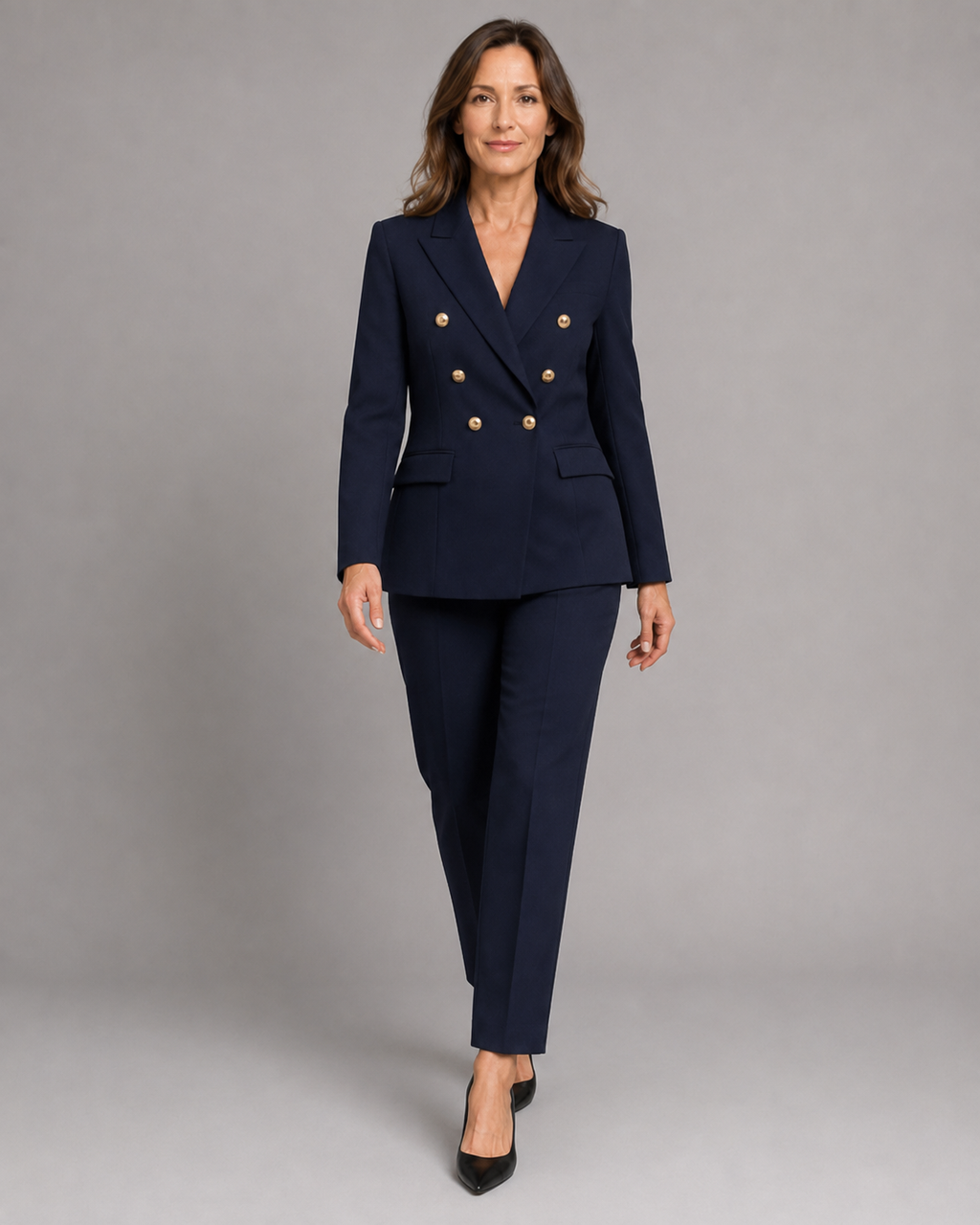 Women's Trouser Suit | Tailored Two Piece Blazer & Trousers Set