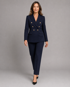 Women's Trouser Suit | Tailored Two Piece Blazer & Trousers Set