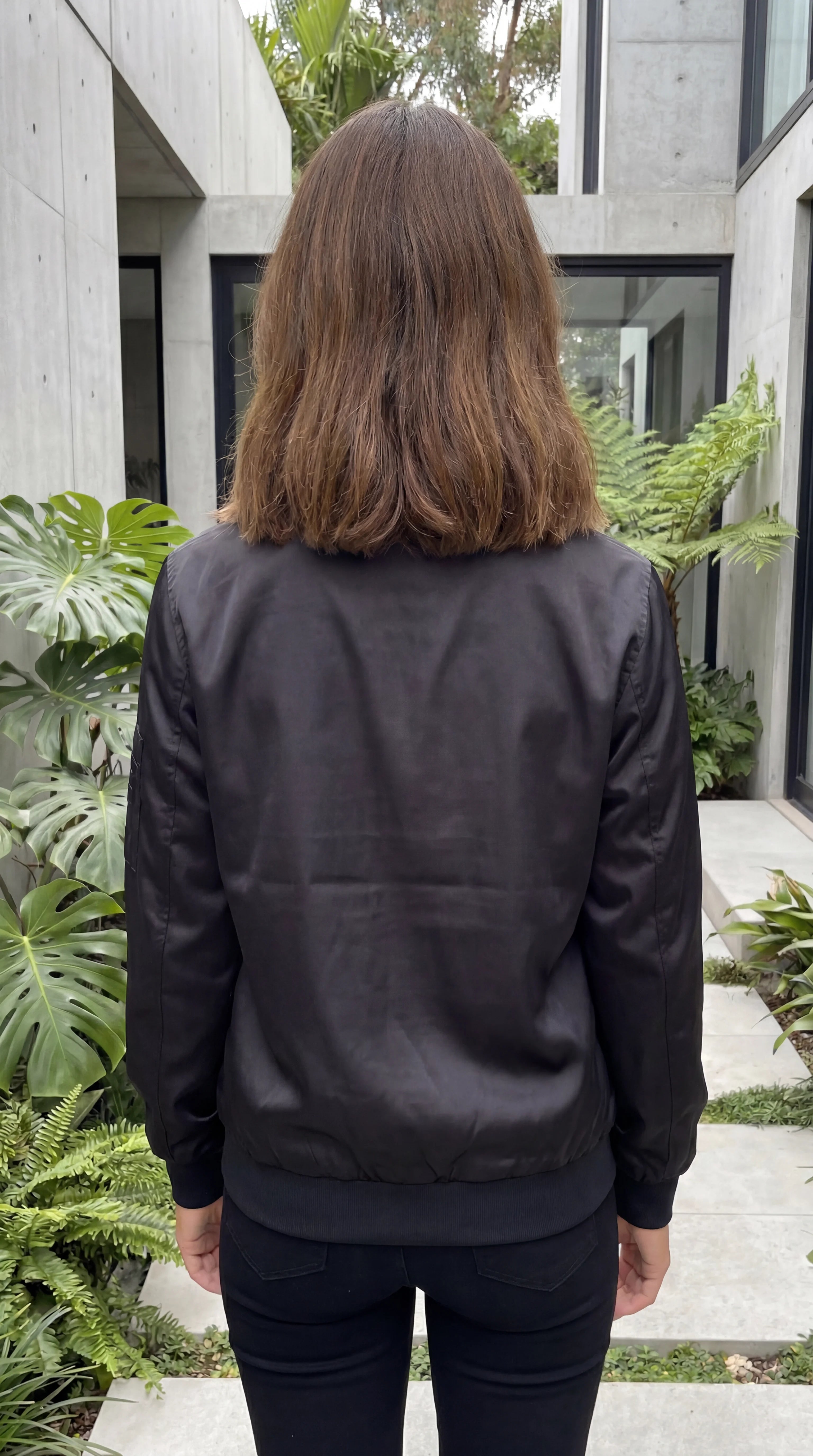 Women’s Lightweight Zip Front Bomber Jacket