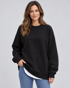 Women's Oversized Crewneck Sweatshirt Pullover