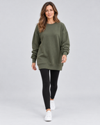 Women's Oversized Crewneck Sweatshirt Pullover