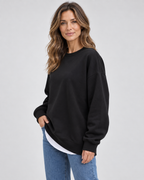 Women's Oversized Crewneck Sweatshirt Pullover
