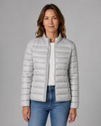 Women's Transitional Puffer Jacket | Lightweight Padded Zip Up