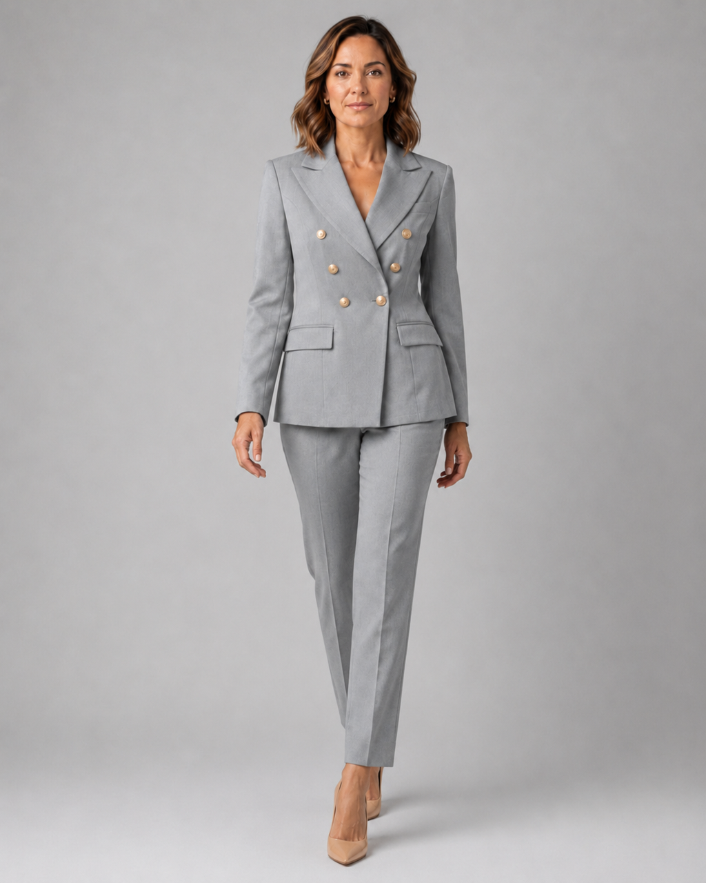 Women's Trouser Suit | Tailored Two Piece Blazer & Trousers Set