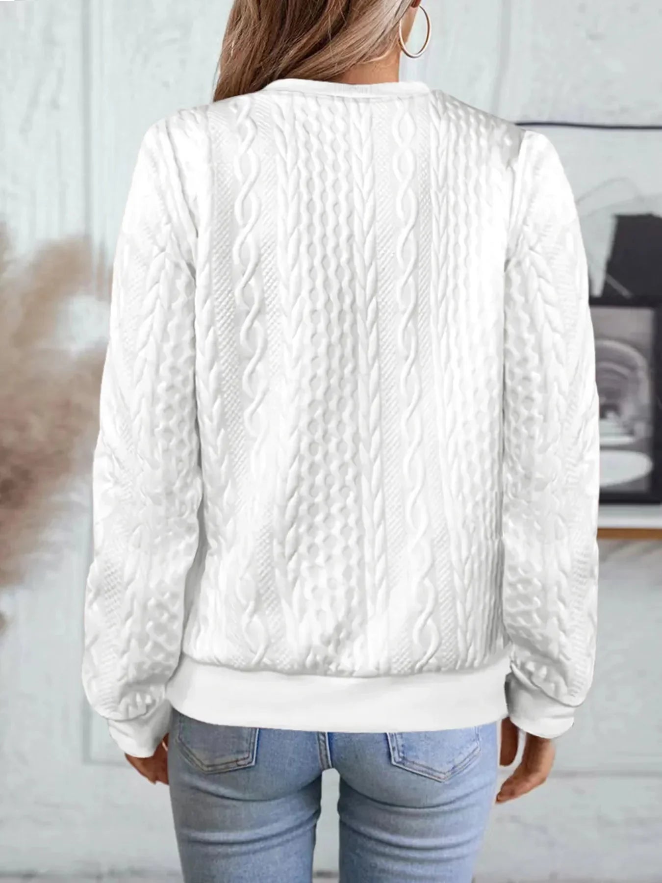 Women's Textured Bomber Jacket with Zip Closure