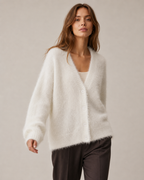 Women's Oversized Cardigan | Button Up Long Sleeve Knit Cardigan