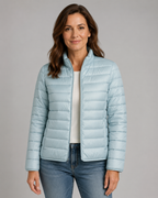 Women's Transitional Puffer Jacket | Lightweight Padded Zip Up