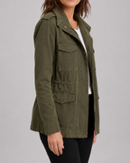 Women's Lightweight Zip Up Utility Jacket
