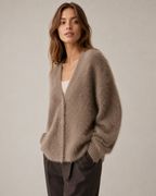 Women's Oversized Cardigan | Button Up Long Sleeve Knit Cardigan