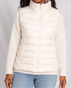 Women's Padded Gilet | Lightweight Stand Collar Zip Up Quilted Vest