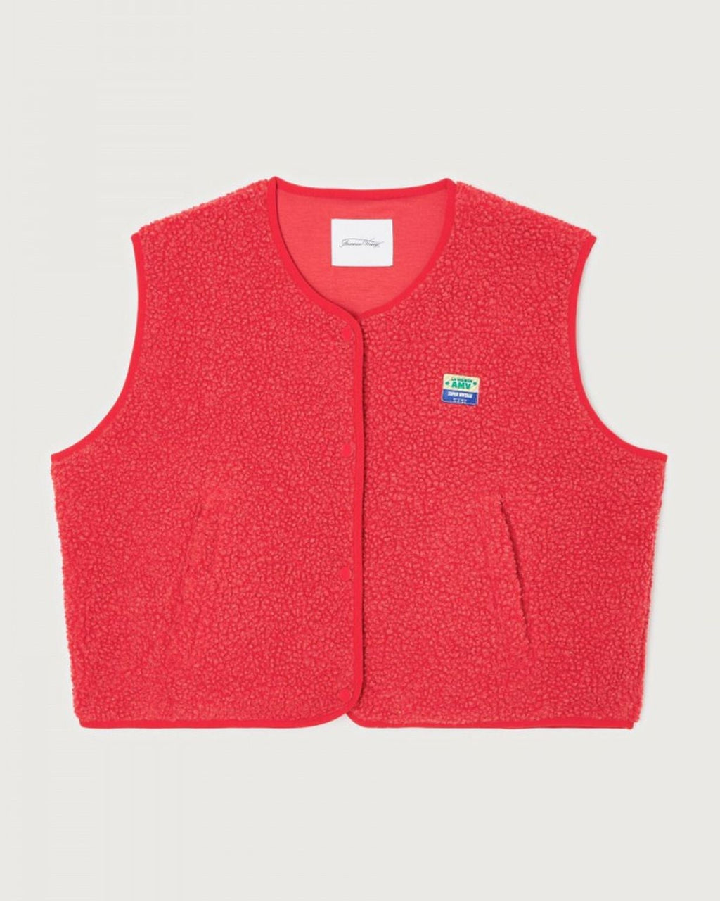 Women's Sherpa Fleece Gilet | Button Up Sleeveless Fleece Bodywarmer