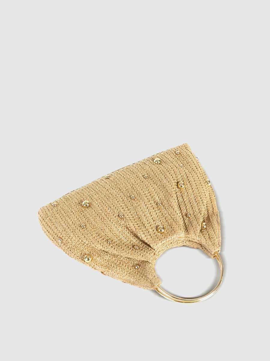 Women's Beaded Crochet Hobo Bag