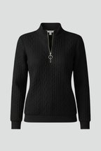 Women's Cable Knit Quarter Zip Jumper