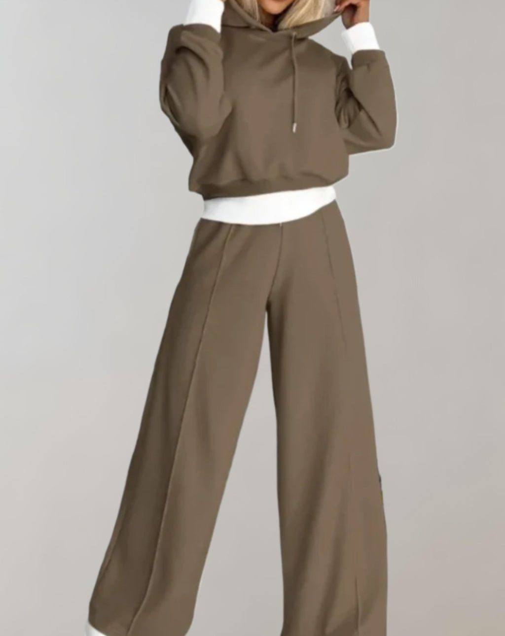 Women's Cropped Hoodie Co-Ord Set 5