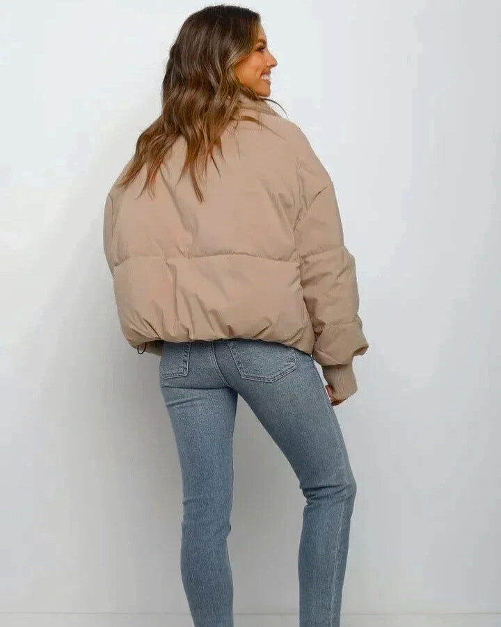 Women's Cropped Puffer Jacket 2