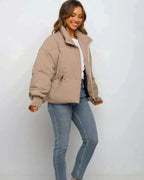 Women's Cropped Puffer Jacket 3