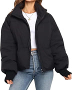 Women's Cropped Puffer Jacket 6