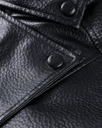 Women's Oversized Faux Leather Jacket | Stand Collar Zip Up Biker Coat