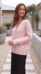 Women's Knit Cardigan | V Neck Button Front Soft Winter Cardigan 3