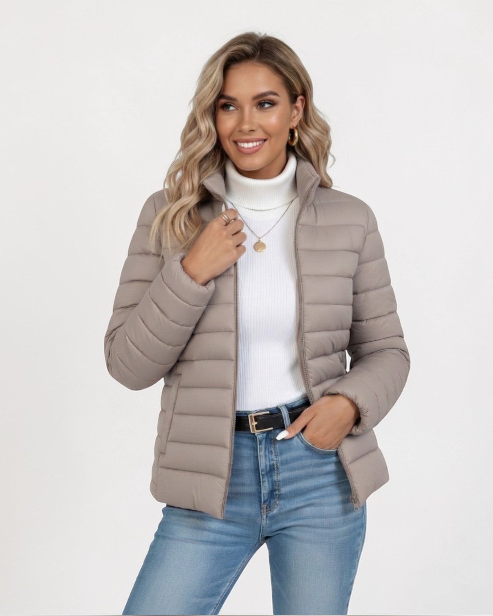 Women's Lightweight Quilted Jacket 1