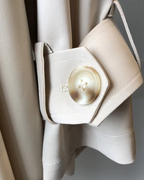 Women's Long Belted Trench Coat | Lapel Collar Double Breasted Jacket