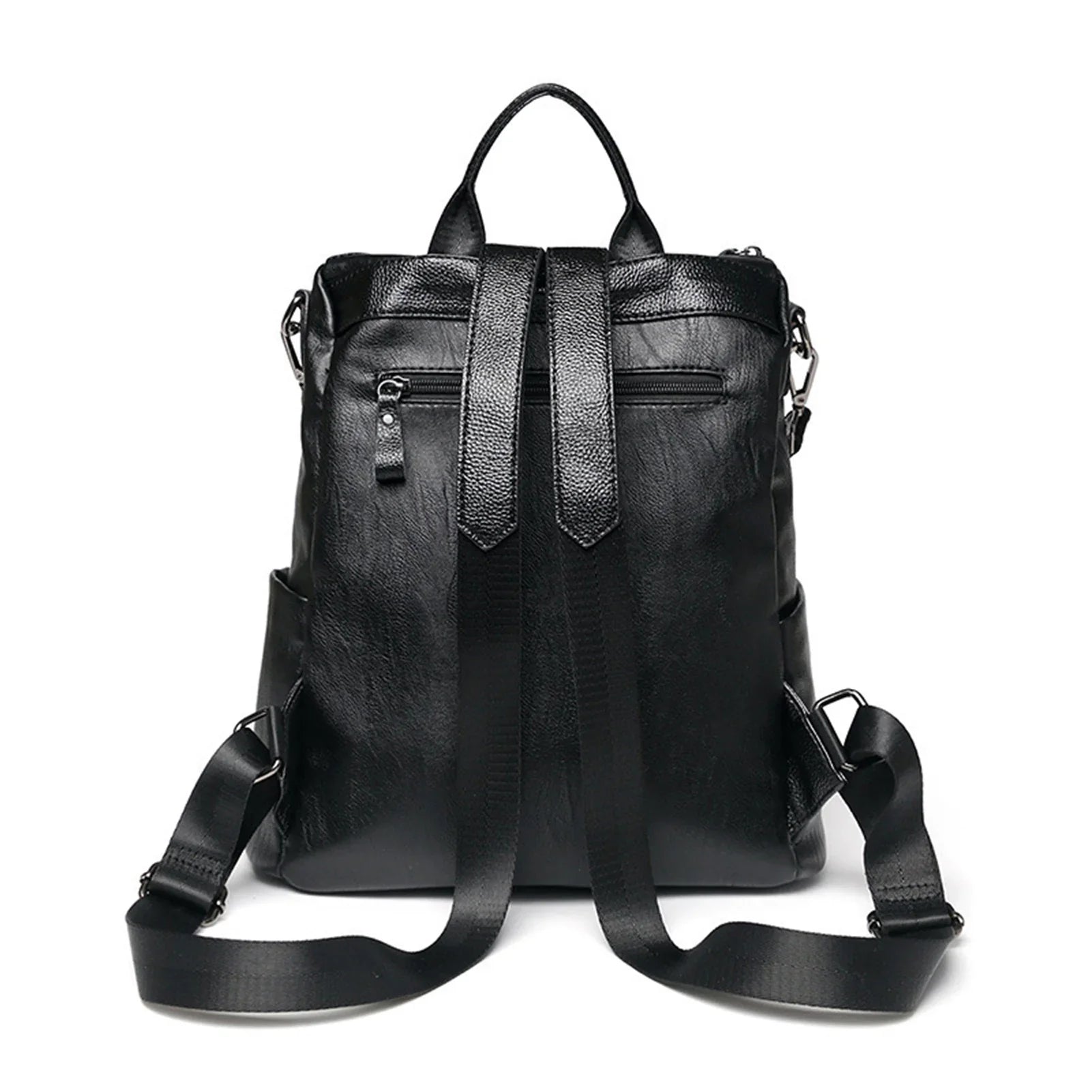 Women's Modern Faux Leather Backpack