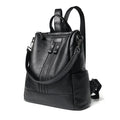 Women's Modern Faux Leather Backpack