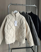 Women's Quilted Padded Jacket 11