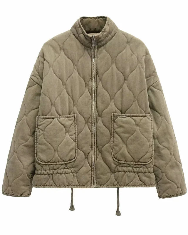 Women's Quilted Padded Jacket 3