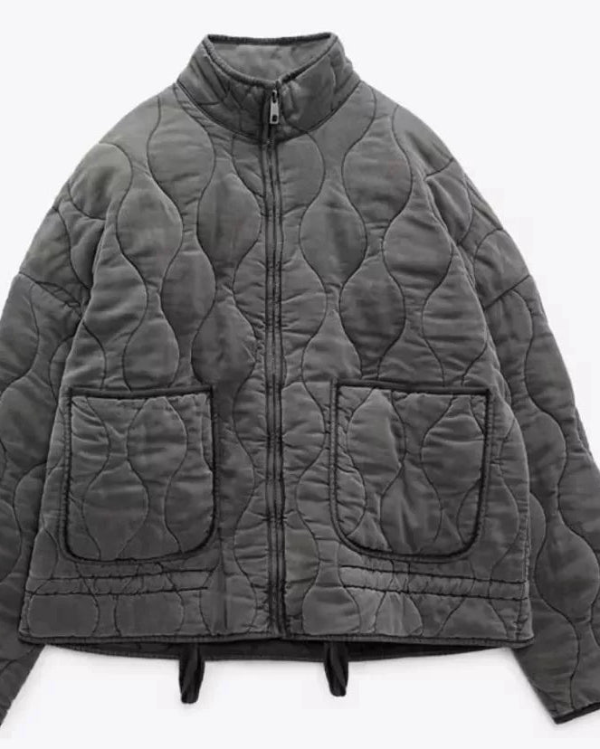 Women's Quilted Padded Jacket 6
