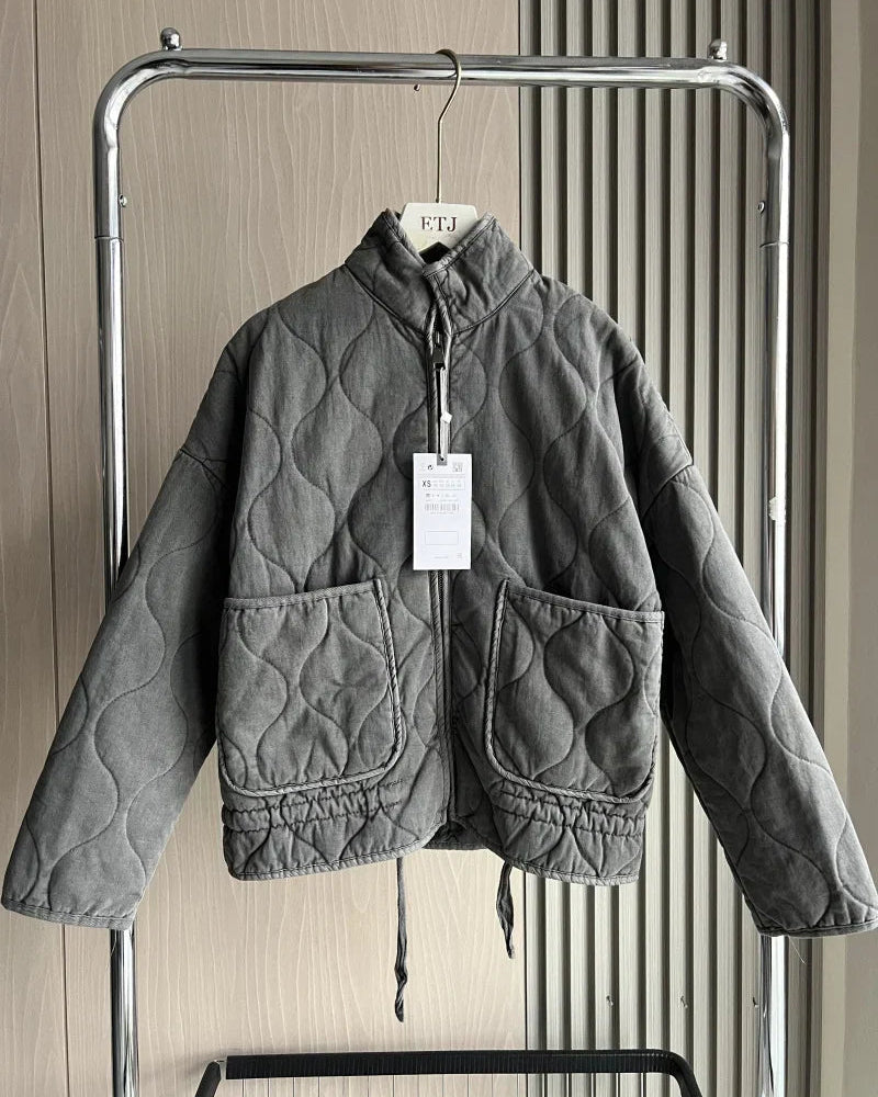 Women's Quilted Padded Jacket 7