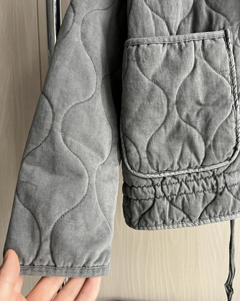 Women's Quilted Padded Jacket 8