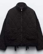 Women's Quilted Padded Jacket 9