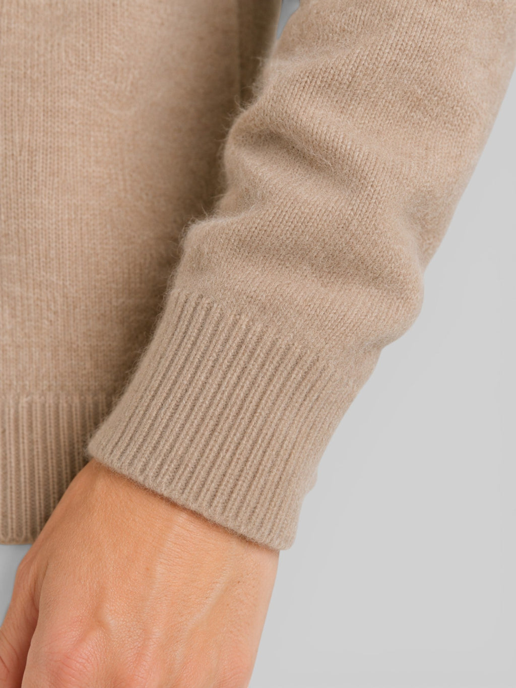 Women's Soft Knit Cardigan with Round Neck and Button Front